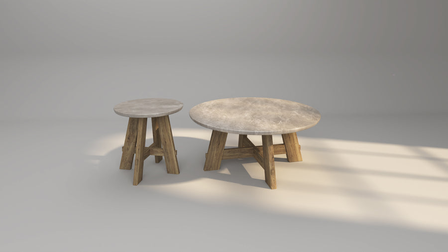 Hatchiko Coffee & Side Tables