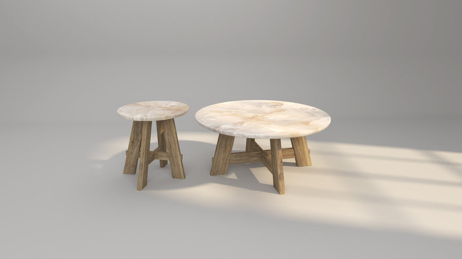 Hatchiko Coffee & Side Tables