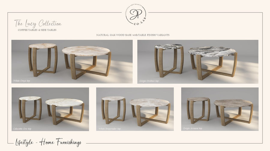 Lucy Coffee & Side Table Collection